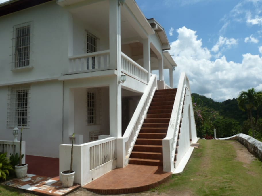 Traditional stairway
