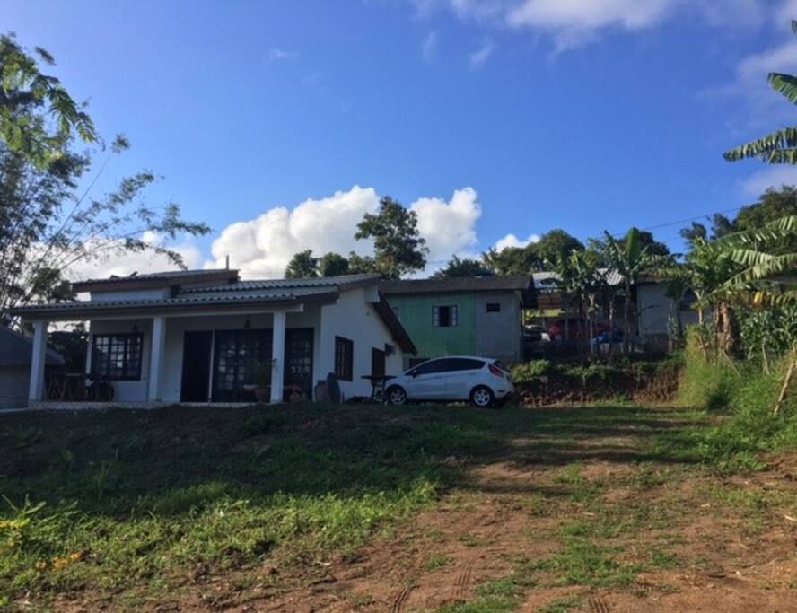 Frente da casa
