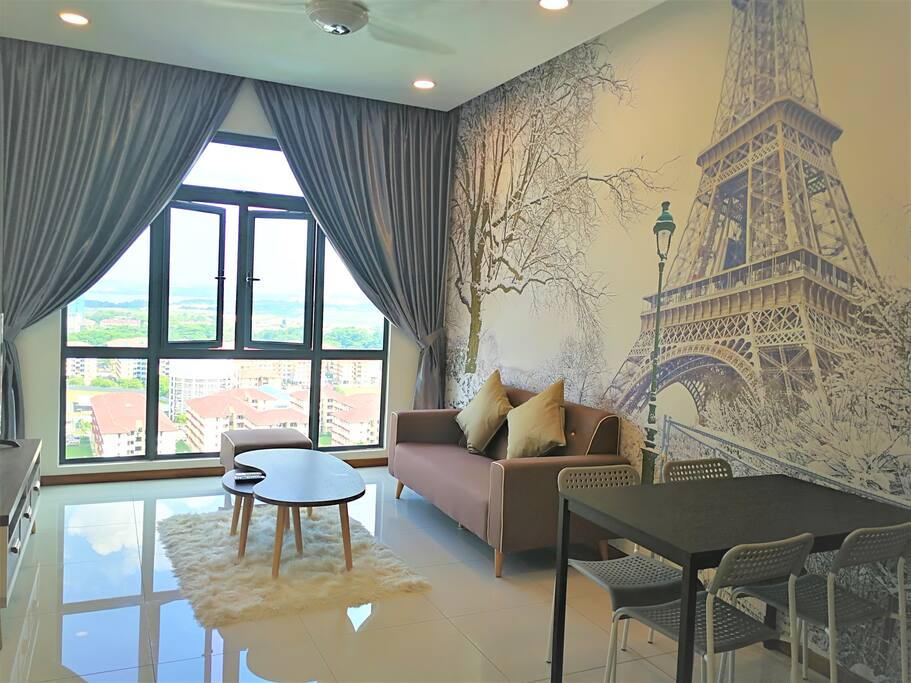 Paris Eiffel Tower @ My Living Hall