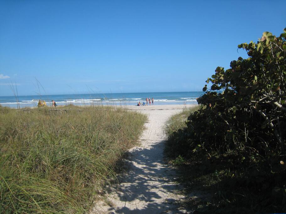 Just steps away from the Beach!