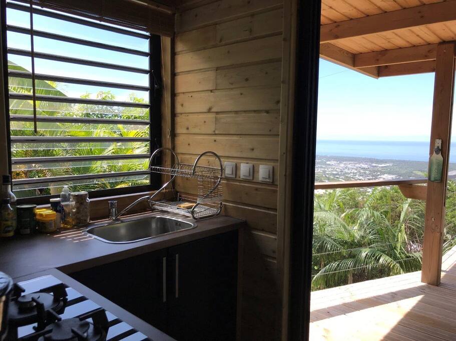 Cuisine avec vue