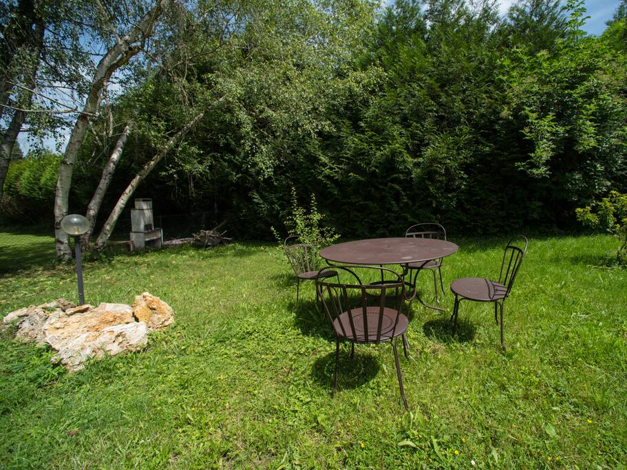 Un partie du jardin