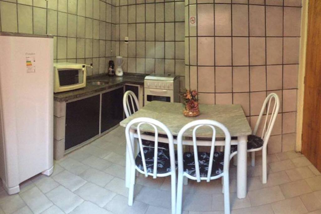 Cozinha Comunitário já com utensílios