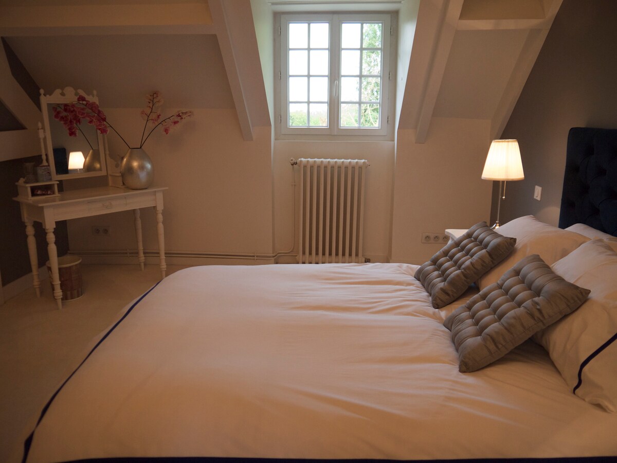 Modrá izba, druhé poschodie