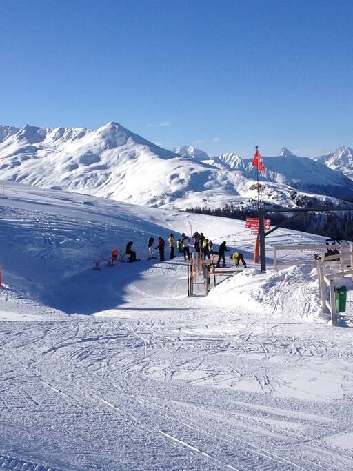 Skiing