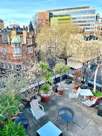Covent Garden Penthouse & Terraces (3 Bedr Aircon)