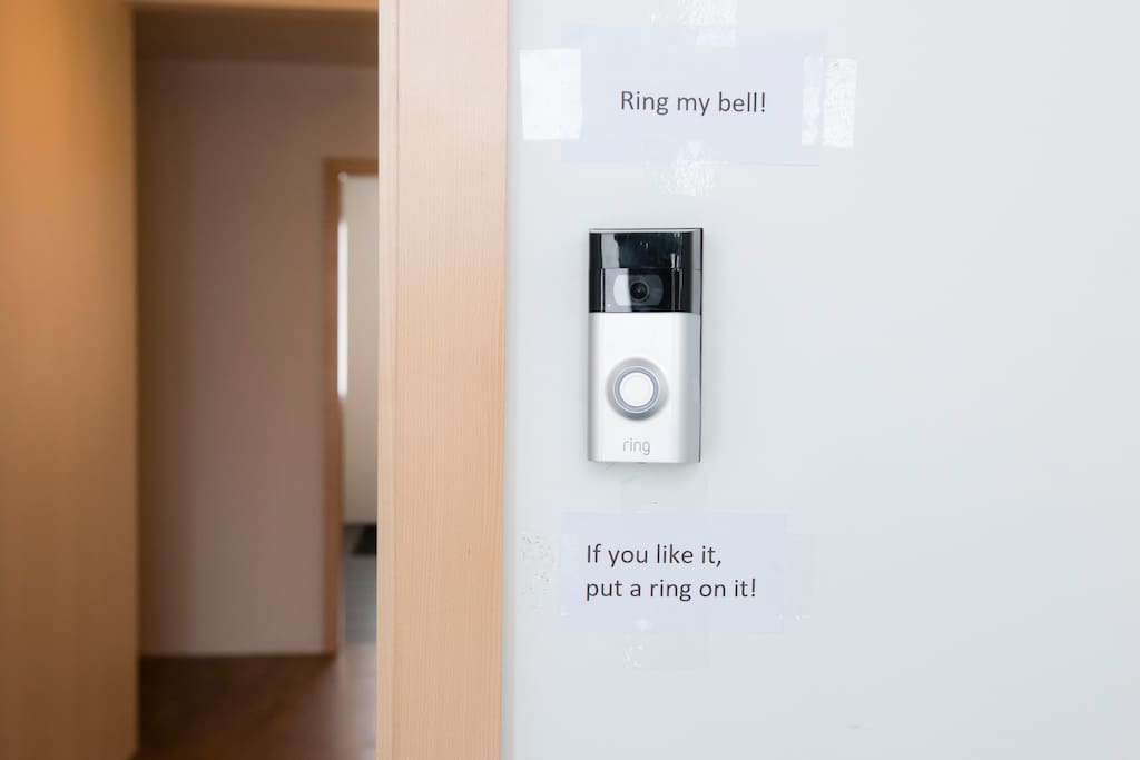Doorbell with video and audio