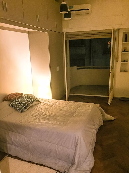Sleeping room with Balcony View!