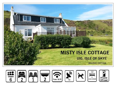Misty Isle Cottage holiday home. Isle of Skye.