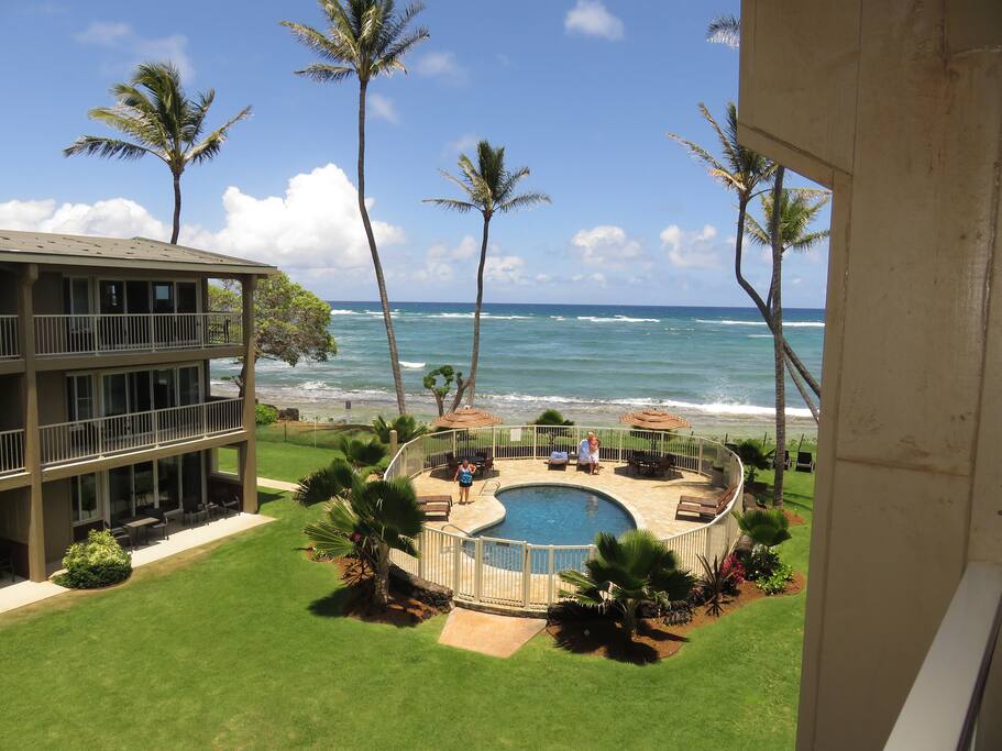 View from lanai.