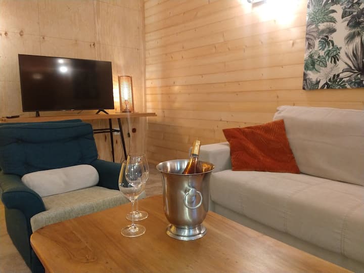 Idéal Ventoux.
ÉCo Gîte 2/4 Pers Avec Jacuzzi - Vaison-la-Romaine
