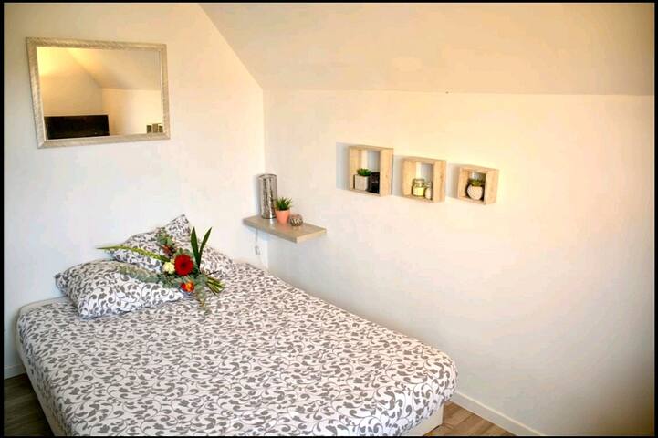 Chambre au calme à 10 min des falaises d'Étretat