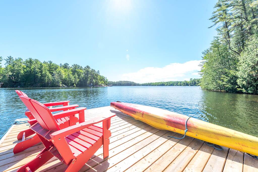 View from the dock