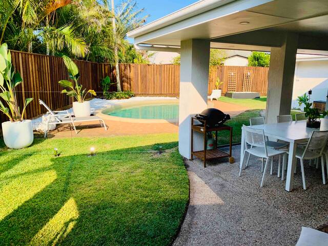 Family beach house with a pool gallery image 3