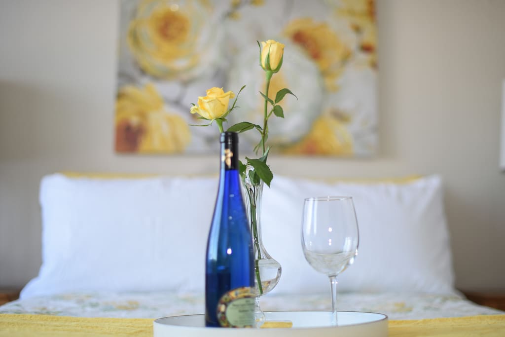 Enjoy a glass of wine!