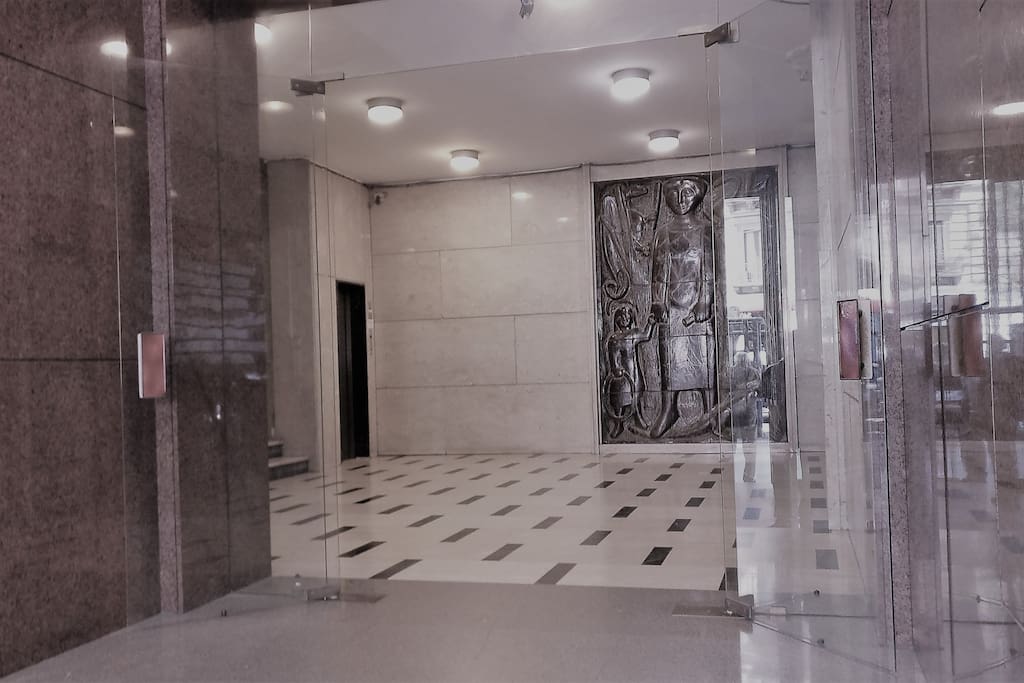 The hall