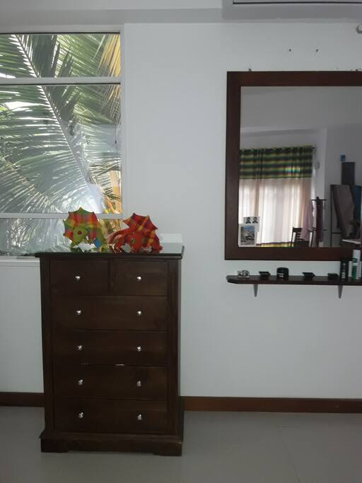 Plenty of Storage in an airy space