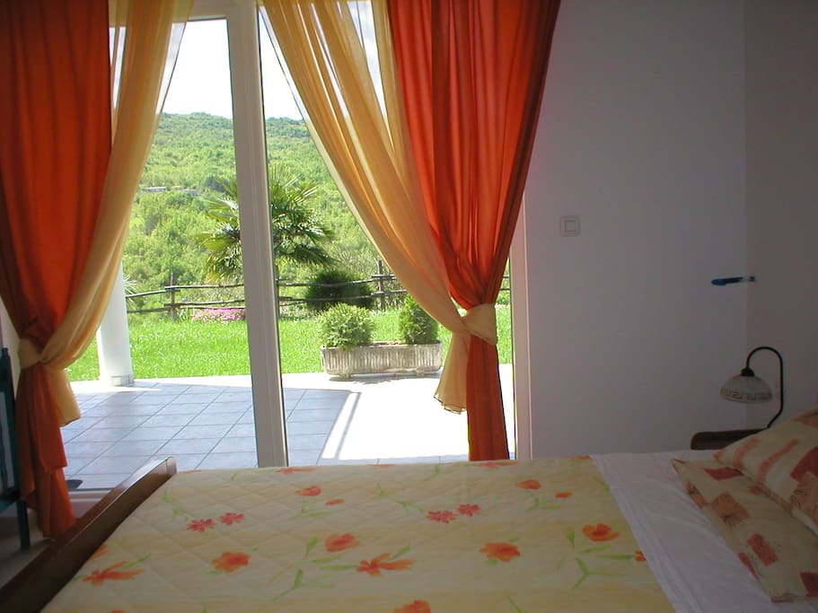 Room with garden view