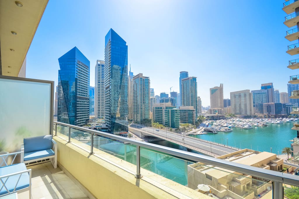 One of Dubai's best views! One of a very few penthouses available to rent