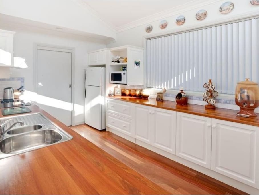 Large open plan kitchen
