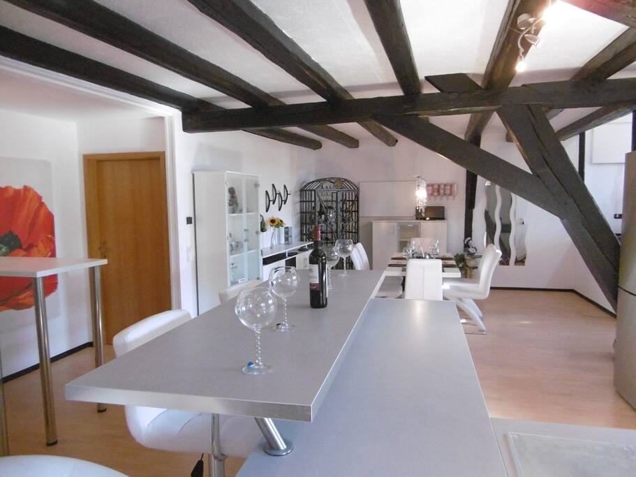 View from kitchen