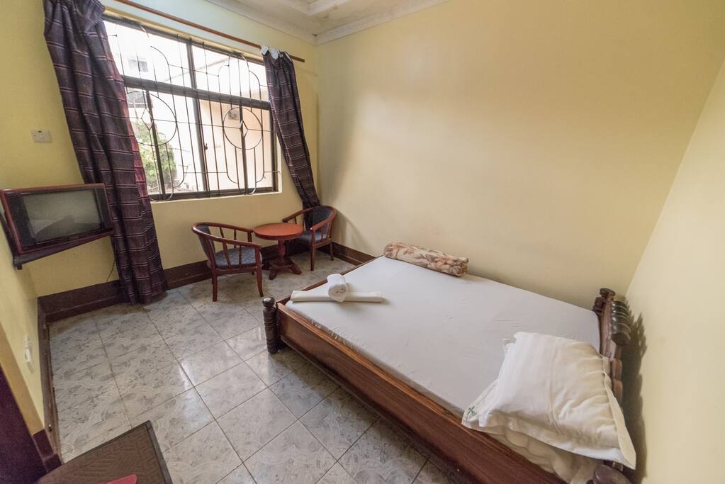 Your bed room suitable for one or two people