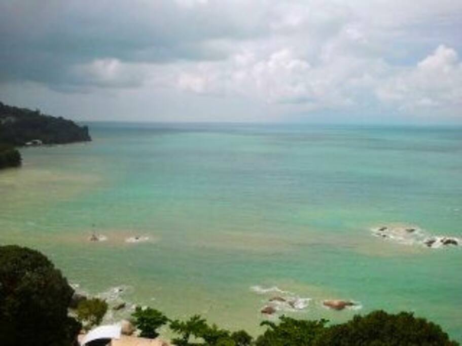 Sea View from the Balcony.