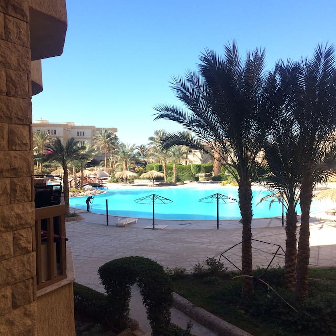 View from the balcony