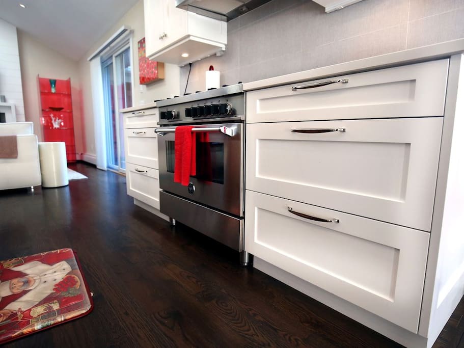 Luxury Appliances with Custom Cabinets