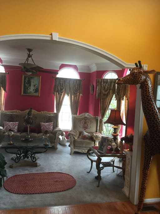 Fully Furnished Living Room