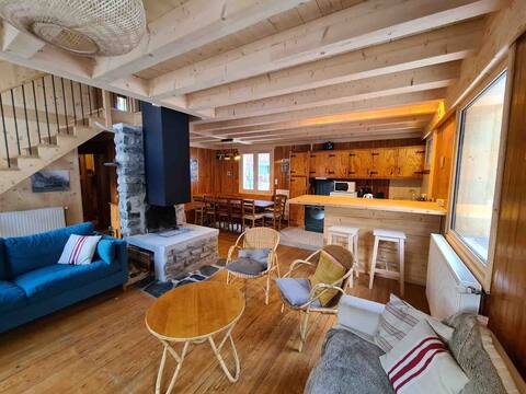 Family-friendly chalet by the slopes