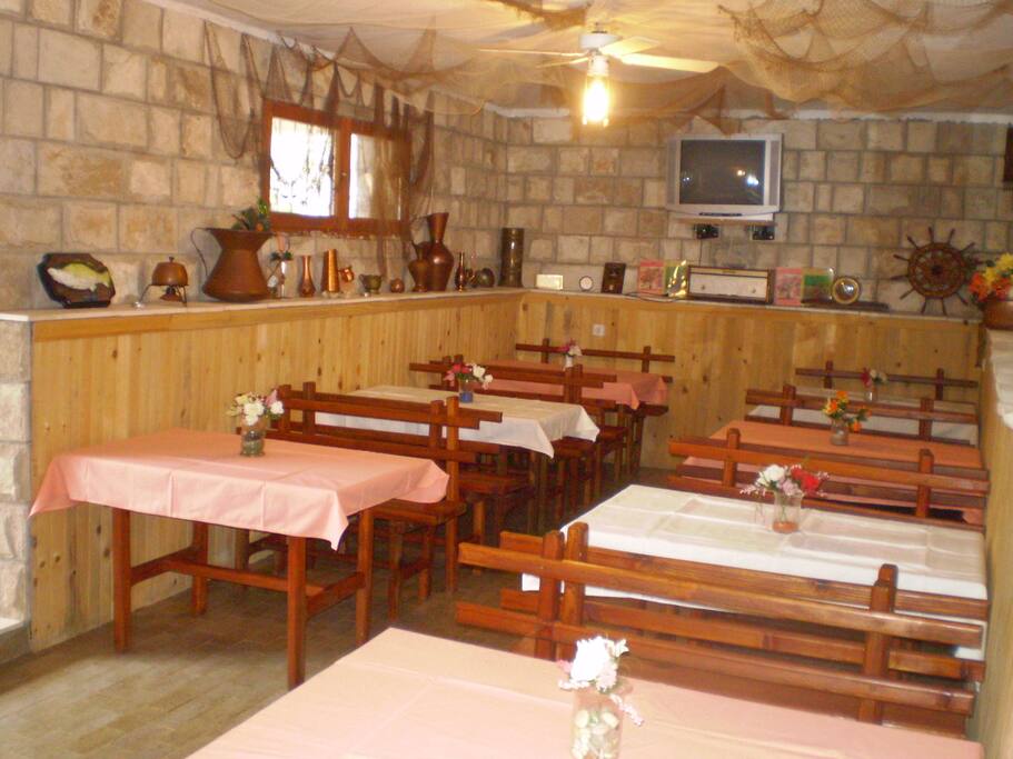Where we serve breakfast and dinner