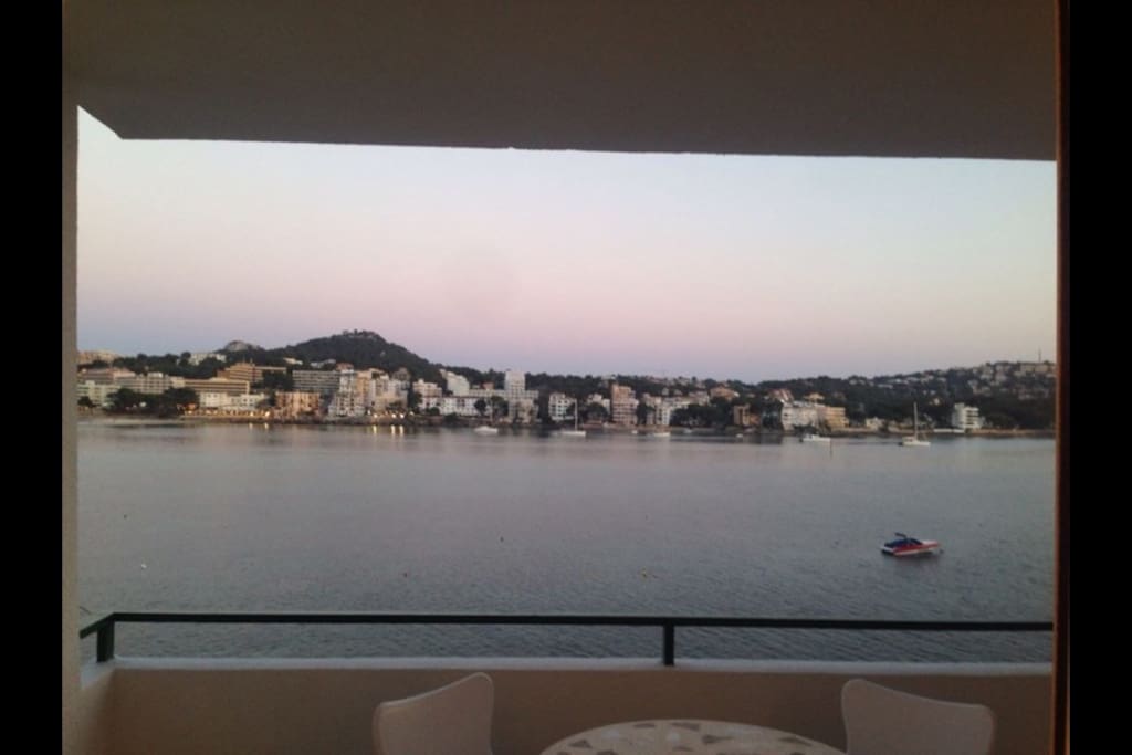 View from the flat balcony