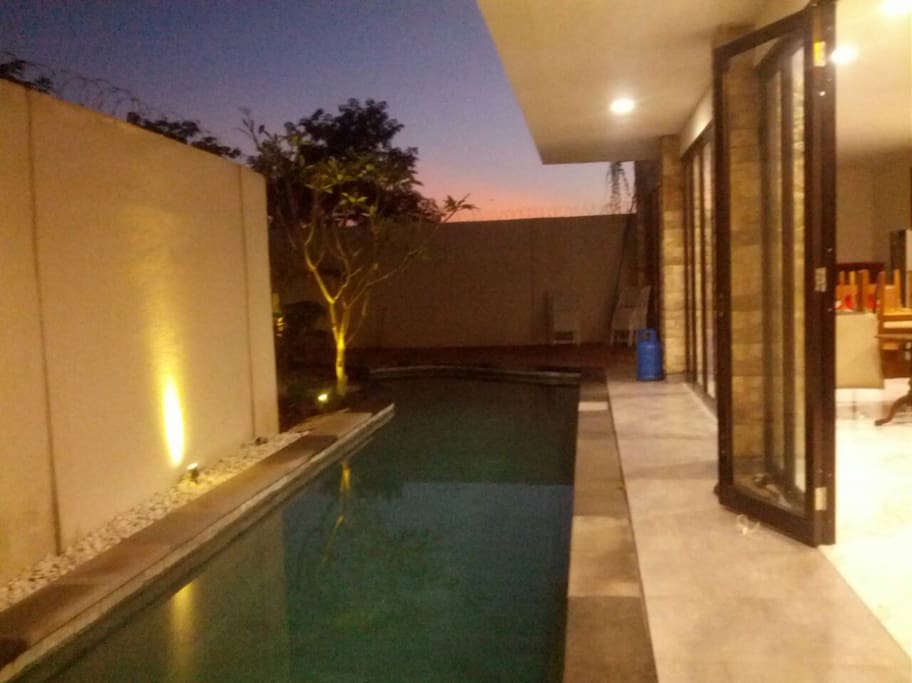 Pool (night time)