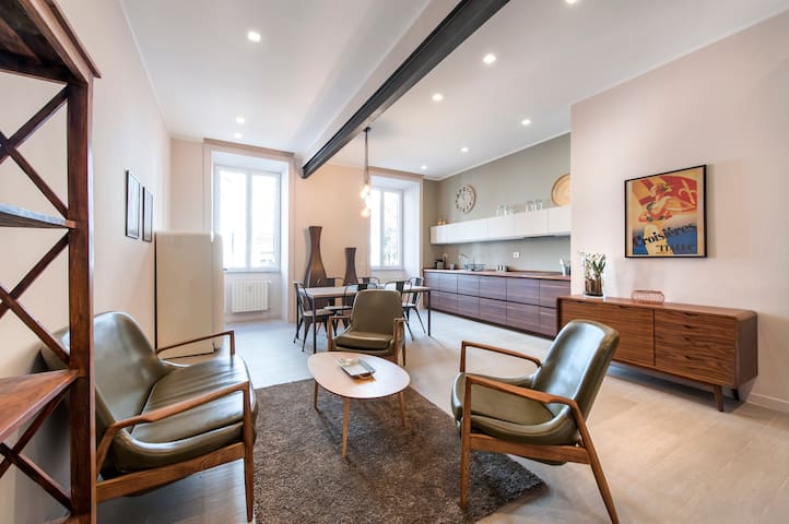 NEW LUXURY LOFT APT – 2BD – PRATI