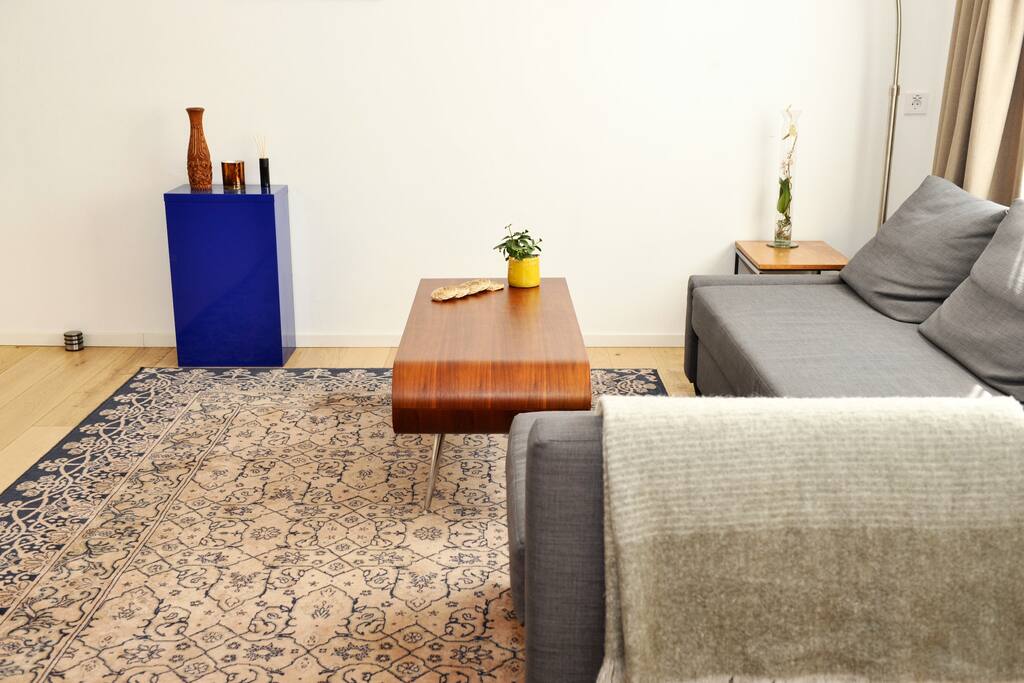 Nice living room with view to the street