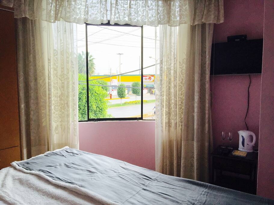 Large windows, lots of air.