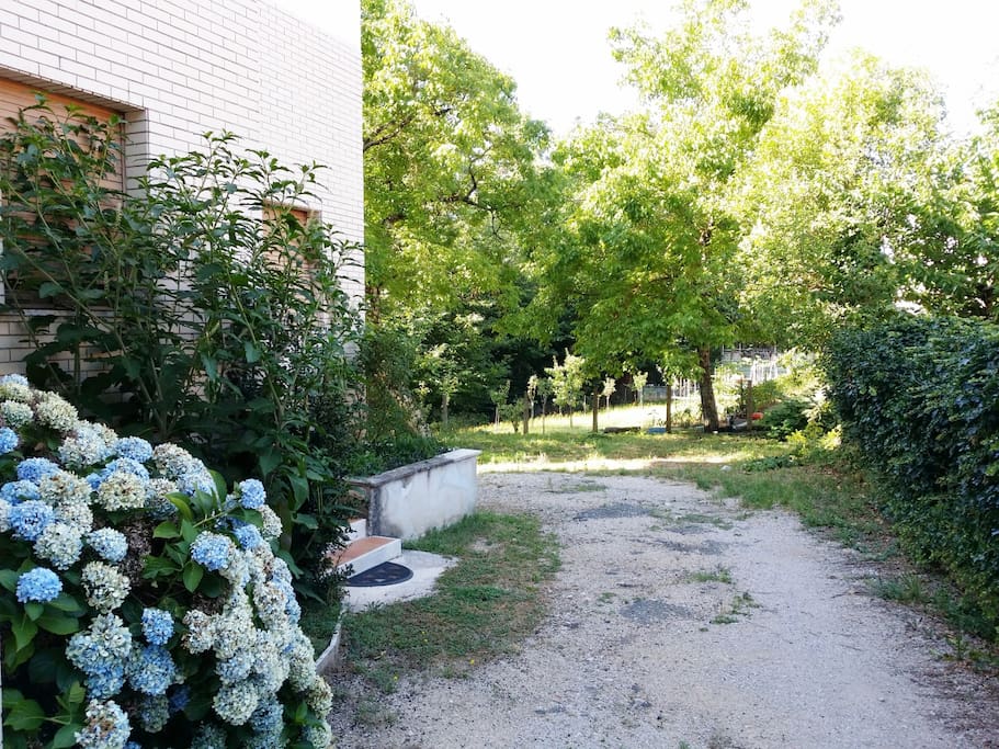 ingresso al giardino