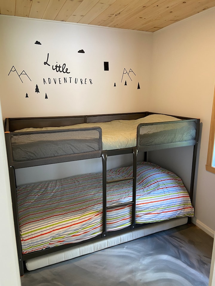 Habitación supuesta con camas 