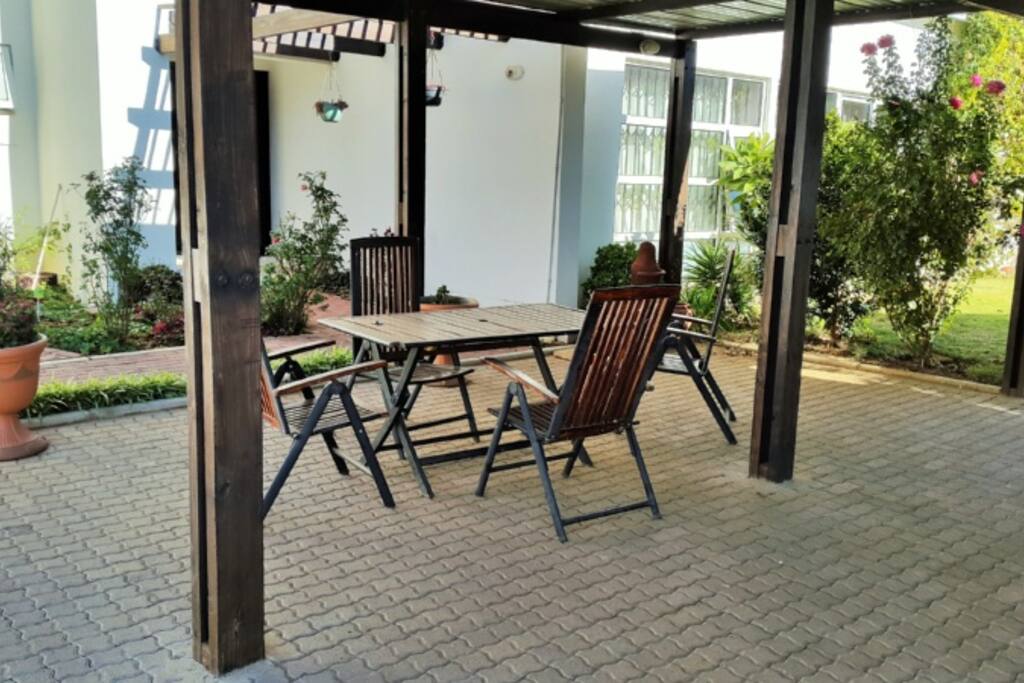 Serene environment with a cool breeze on hot summer day