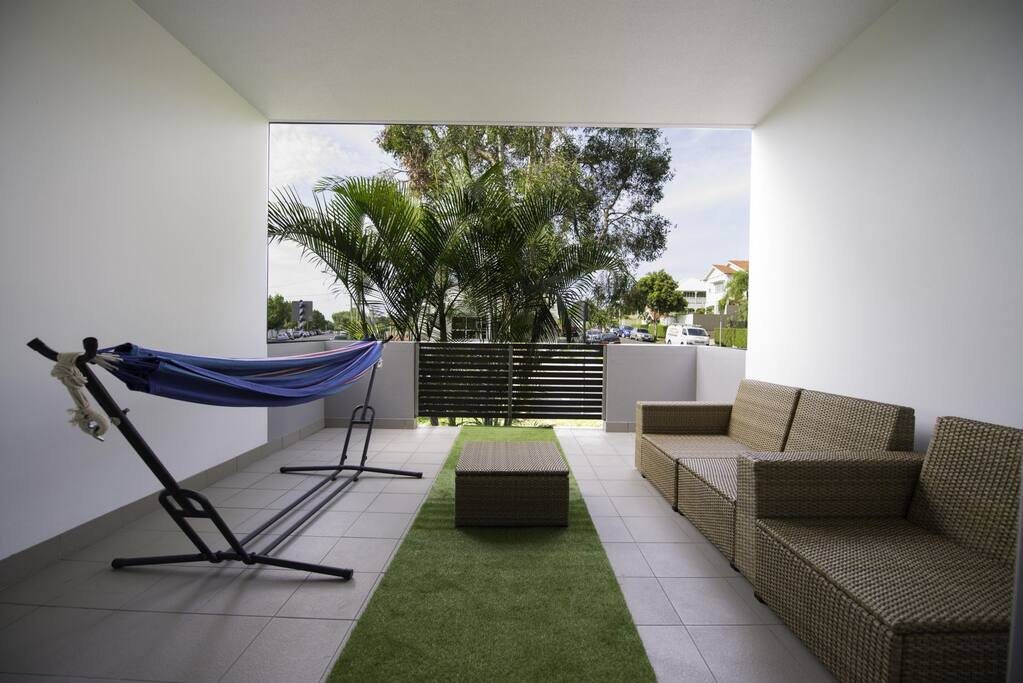 Front balcony
