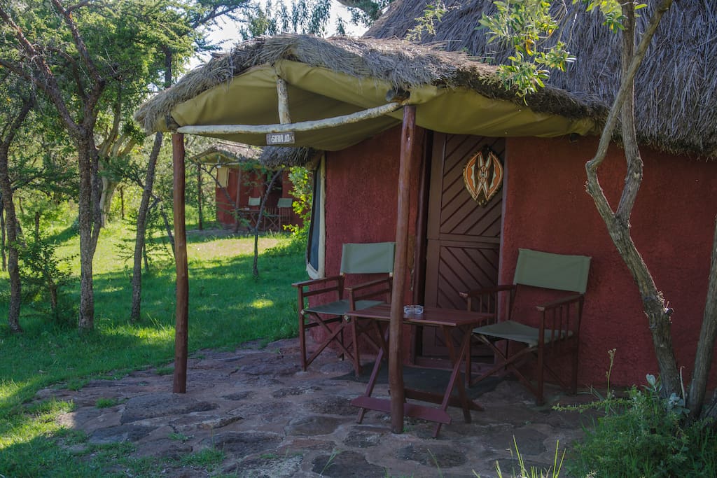 Luxury masai cottage