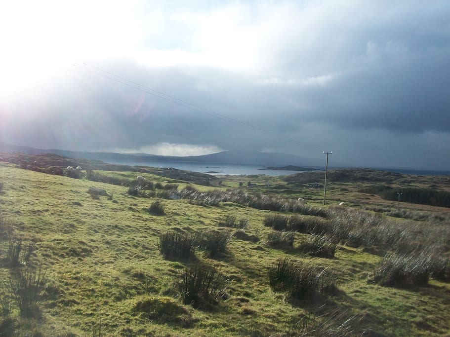 view of silver strand from house