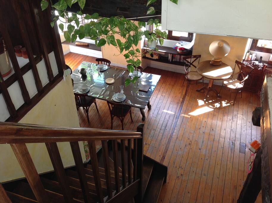 Salon, vu de la mezzanine