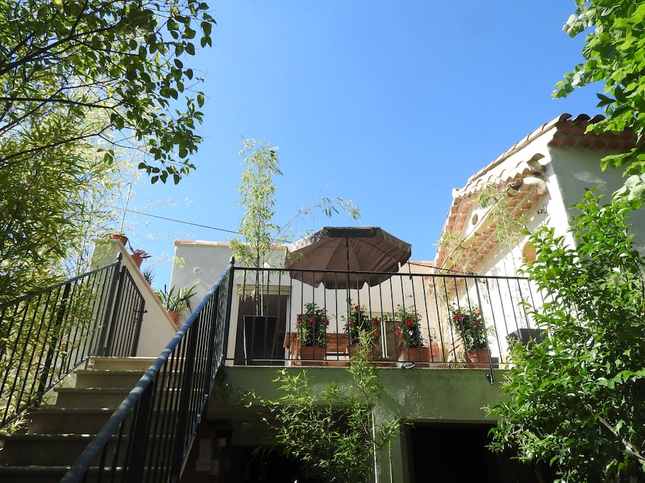 Terrasse de l'appartement 28 m²