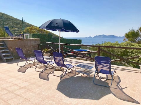 Independent sea view villa "Tre Venti"