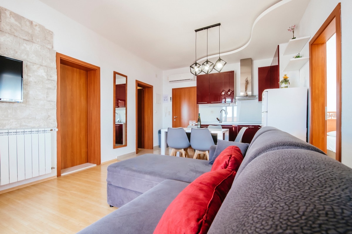 Seaview family apartment