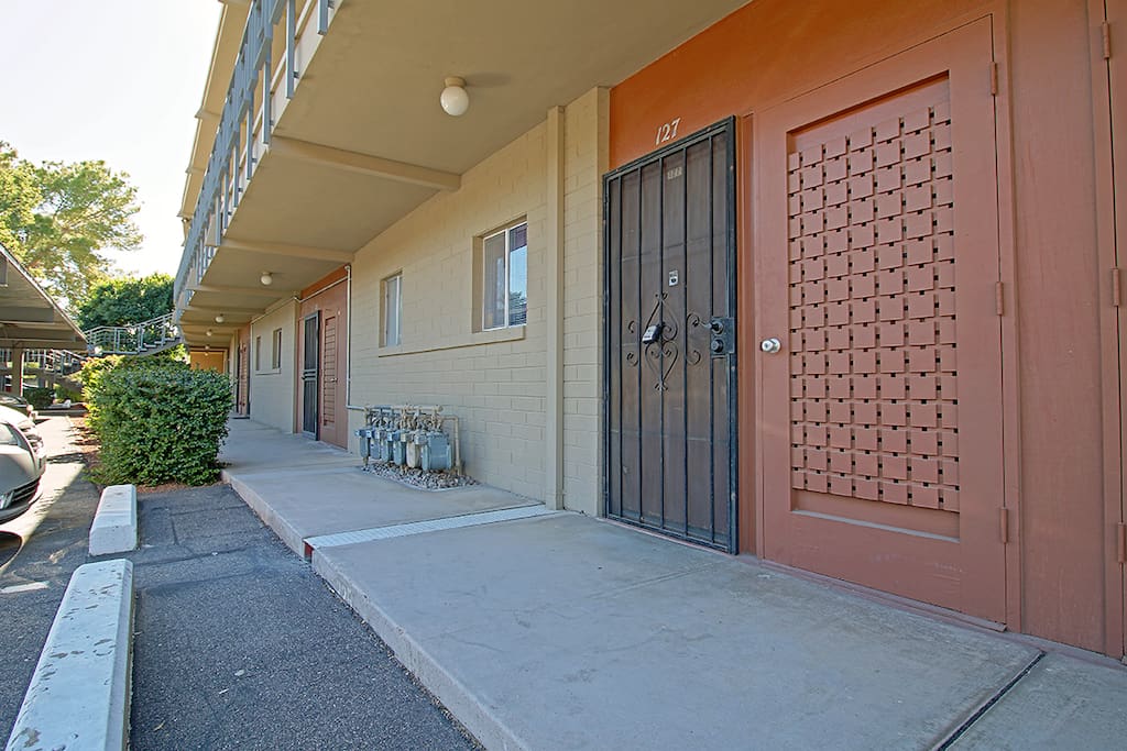 Security door lets in the beautiful AZ weather