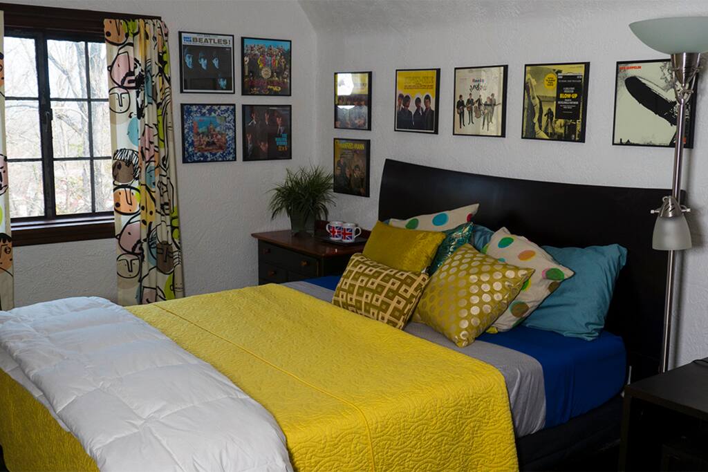 The British Invasion with new memory foam mattress.