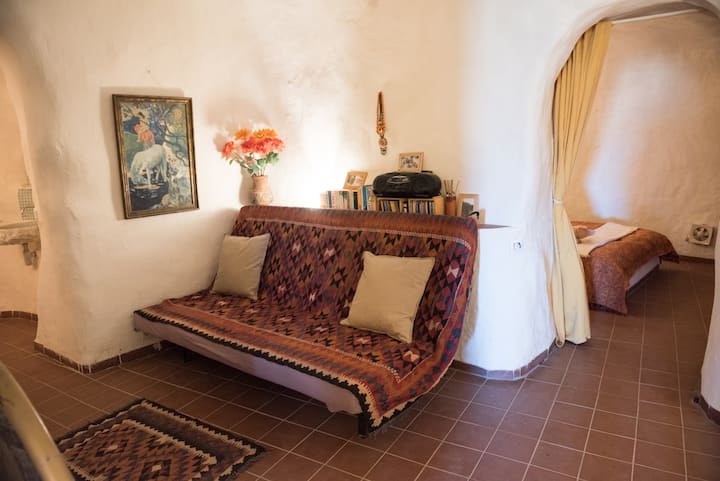 摩洛哥客房和双人沙发床可应要求提供。